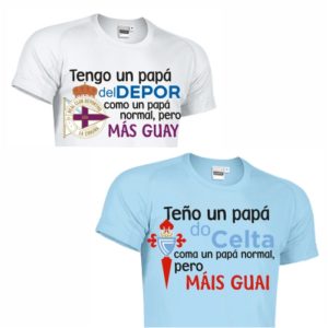 Camiseta tecnica depor celta papá