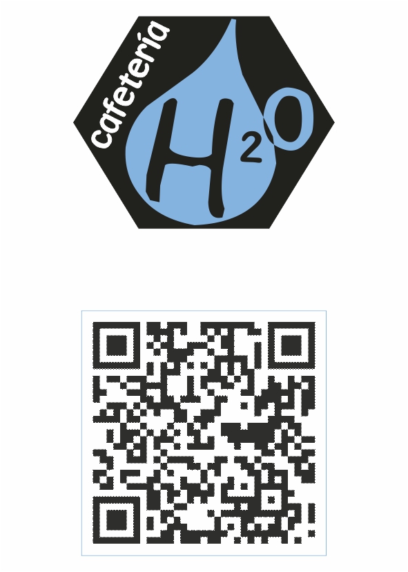 Carta digital de la Cafetería H2O en Padrón