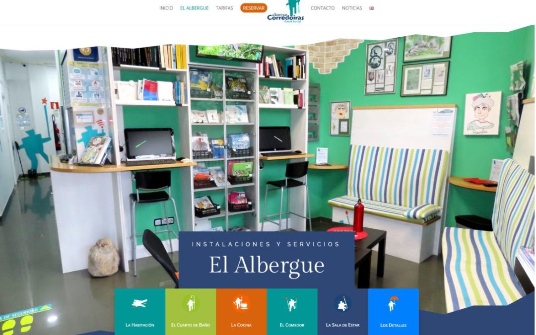 Nueva Web Albergue Corredoiras